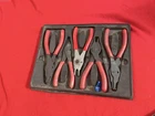 Snap-on SRPC105AR 5PC Convertible Ring Pliers Set High Visibility Red Usa Used. Price: $99.99.