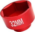 Felisbieti 3/8" Drive Oil Filter Cap Socket Wrench, Aluminum Mm, Red New. Price: $14.54.