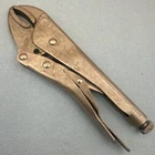 Vintage Craftsman Usa - 7 Curved Jaw Locking Pliers 45964 Used. Price: $16.99.