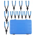 12PCS Snap Ring Pliers Set Heavy Duty Fixed Tip Kit Universal 6-9INCH New. Price: $131.29.