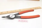 Master Mechanic MM34R Snap Ring Red Rubber Handle Int/ext Pliers Usa Used. Price: $20.99.