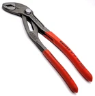 Knipex 87 01 180 Cobra 7-1/4" High-tech Water Pump Pliers, Serrated, Push-button Open. Price: $31.99.
