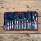 Vintage Dunlap 4467 Ignition Wrench Set Complete W/ Roll Pliers Feeler Gauge Used. Price: $23.99.