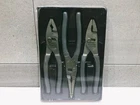 Snap-on PL347ACFDT 8" Talon Grip Slip-joint Pliers Set Grey Length New. Price: $479.99.