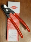 New! Knipex Pro 6-1/4" Step Cable Shears Cutter Pliers Germany #9511160. Price: $66.23.