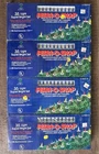 4 Sets Of Vintage Blue Perm-o-snap Christmas (35 Super Bright Set) Open. Price: $24.99.