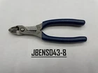 Snap-on Tools Power Blue Soft Grip 7" Wire Stripper Cutter Crimper PWCS7ACFMB New. Price: $149.95.