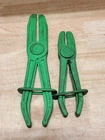 2PC Matco Tools Hose Pinch Pliers Set Line Clamp Shutoff Lot Green Locking Used. Price: $20.00.