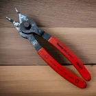 Retaining Pliers By Master Mechanic MM34R For Int & Ext Snap Rings Usa Used. Price: $9.44.