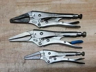3 Pc Matco Tools Vise Grip Style Adjustable Locking Pliers Needle Nose MLNN9A Used. Price: $59.99.
