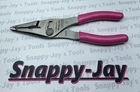 Snap-on Tools New Electric Pink 7" Talon Long Nose Slip Joint Pliers LN46ACFEP. Price: $149.95.