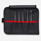 Knipex Esd Plastic Tweezer Set In Tool Roll, 5 Pieces New. Price: $61.43.