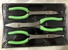 New Snap-on PL308CFG Pc Long Nose Pliers Set Green 908CFG,408CFG,609CFG. Price: $199.99.