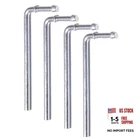 Flyife 4 Pcs Exhaust Hanger Rod 90 Degree Double Plug Bend 3/8 New. Price: $22.67.