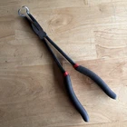 Mac Tools 11" Long Reach 45 Degree Needle Nose Pliers Red Handle P11LRBNA Used. Price: $34.95.