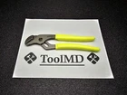 Snap-on Tools Hi Vis Yellow 9" Adjustable Joint Interlocking Channel Plier 91ACP New. Price: $179.95.
