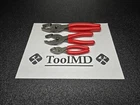 Snap-on Tools Usa Red 3PC Talon Soft Grip Flankjaw Slip-joint Plier Set HJ44BCF New. Price: $199.95.