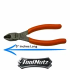 Snap-on Tools New 85ACFO Orange Soft Cushion Grip 5" Inch Diagonal Cutter Usa. Price: $69.95.