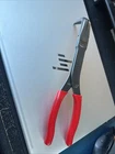 Snap On Tools Usa New Red 9-1/2" Soft Grip Bent Needle Nose Pliers 490CF. Price: $94.99.
