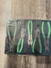 Snapon 5PC Ring Pliers Set (green) New. Price: $170.00.