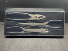 Snap On Tools New 3PC Pliers Set (black) PL330ACFBK (49ACFBK, 911ACFBK, 312CFBK). Price: $249.95.