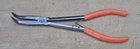 Cornwell Tools CPL1235-10" Long 90 Bent Tip Orange Soft Grip Needle Nose Pliers Used. Price: $33.95.