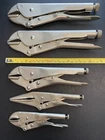Craftsman Locking Pliers Made Usa Set Of 5 Used. Price: $60.00.