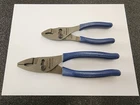 Snap-on Tools Usa New 2PC Power Blue 8" & 6" Slip Joint Plier Set 47ACF 46ACF. Price: $144.95.