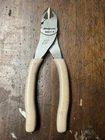 Snap-on Tools Combat Tan Soft Grip 6" Diagonal Cutter Pliers 86ACFCT Used. Price: $85.00.