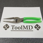 Snap-on Tools Usa New Green 9" Talon Grip Nose Slip Joint Pliers LN47ACFG. Price: $99.95.