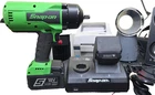 Snap-on CT9080G 1/2" Impact With Batterys And Charger Used. Price: $500.00.