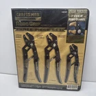 Craftsman 945191 Three Piece Set Professional Robo Grip Pliers Used. Price: $79.99.