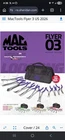Mac 11-PC Long Reach Plier Set P301756AP New. Price: $160.00.