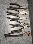 Craftsman 6 Piece Plier Set Needle Nose Slip Joint Lineman Cutters Wf Usa Used. Price: $70.00.