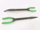 Snap-on 15" Long-neck Needle Nose Pliers & 35 Bent Talon Grip (green) New!!!. Price: $162.99.