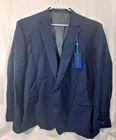 Giles & Jasper Wool Stretch Modern Fit Navy Blue Style 121212 Das 56R/52W New. Price: $39.99.