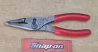 Snap LN46ACF - 7" Talon Grip Nose Soft Slip Joint Pliers Used. Price: $64.95.
