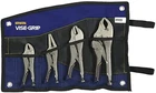 Irwin Tools IRHT82592 Vise-grip 4-PIECE Fast Release Locking Plier Set New. Price: $84.38.