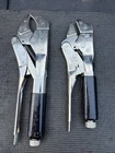 Sears Craftsman Usa Nos 2PC Locking Plier Set 45606 45604 8 10 Curved Straight New. Price: $29.94.