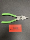 Snap-on Tools Usa Green Straight Tip .070 Ring Pliers SRPCR7000 Used. Price: $35.00.