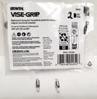 Irwin Vise Replacement Springs For 5"/6" Grips #4052ZR Lot Of New. Price: $9.99.