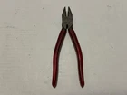 Used Stanley 84-151 Lineman Pliers With Cutter Red Grips 8" Long. Price: $12.80.