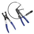 Workpro 2-PIECE Hose Clamp Pliers Set 27" Flexible Flat Band New. Price: $28.99.