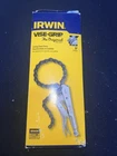 Irwin Vise-grip, 9" Locking Chain Clamp Open. Price: $40.00.