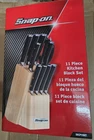 New Snap-on Pc Kitchen Knife Block EKCP11SET Logo Each Blade!. Price: $495.00.