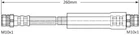Rear Brake Flexi Chassis Hose Pipe Fit: Vw Touran 2003-2010 Trw Caliper BFH4366H New. Price: $15.40.