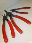 3X Blue-point PR-5645A, PR-27, PR-32A Snap Ring Pliers Adjustable Usa Used. Price: $39.99.