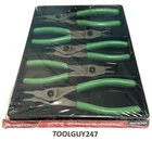 Snap On SRPCR105 Green 5PC Quick Release Ring Pliers Set New Usa Tools!. Price: $215.95.
