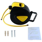 8MILELAKE Retractable Auto Rewind Air Hose Reel Wall Mount Tool Black New. Price: $64.99.