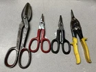 Craftsman 45463 Duck Bill Snips Tinners Shears 7"L Used USA+3 More Asst Cut L-4 Unspecified. Price: $10.99.
